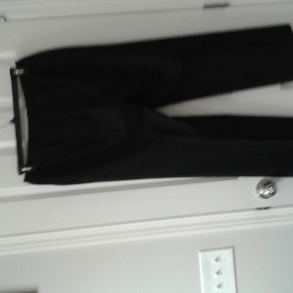 Black pants with very fine white stripe. - Picture 4 of 4